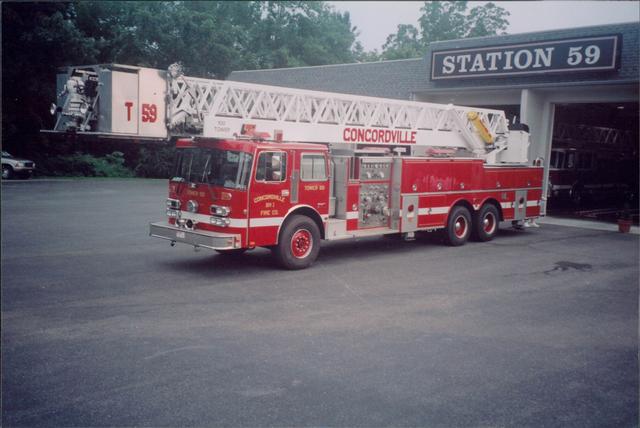1985 Duplex Tower
Retired in 2004 - sold to Crisfield Maryland, Fire Co